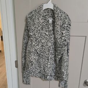 Cozy Black and White Sweater